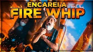 Encarei a Fire Whip (Com Curiosidades da Atração) | Beto Carrero World
