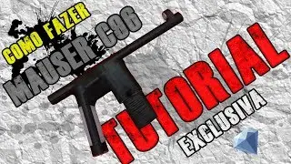 Como fazer arma de feijão - #12 [Mauser C96]