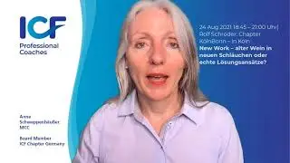 ICF Virtual Education KW 34 / 2021