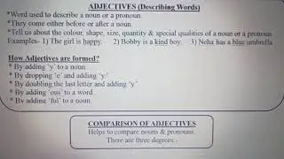 Grade - 3 Adjectives