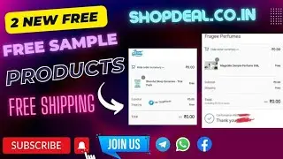 2 New Free Sample Products In India with Free Shipping | Free Sample Products Today |