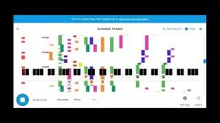 Thick of it but its chrome music lab shared piano