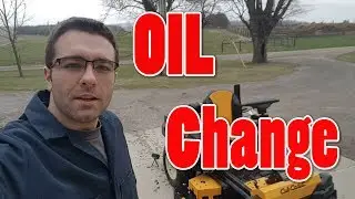 Cub Cadet Z-Force SX 60 Oil Change