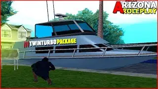 ПОСТАВИЛ TwinTurbo НА ЯХТУ - Arizona RP