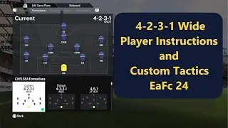 Best 4-2-3-1 Custom Tactics and Player Instructions EA FC 24