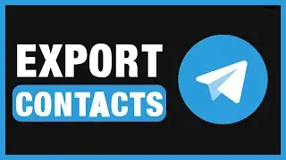 How to Export Your Telegram Contacts | Export Telegram Contacts