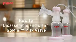 How to Disassemble & Clean Pigeon GoMini™ Improve Milk Valve | Pigeon India
