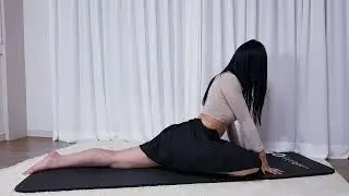 Naked Yoga Classes, Stretching at Home