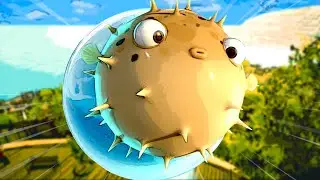 PufferFish Leaves His Home to Find His Friends in I Am Fish!