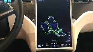 テスラ・モデルX　ドアの開け閉め＆内装【テスラに乗ってきた】