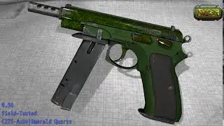 CZ75 Auto Emerald Quartz Wear/Float