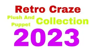 Retro Craze Plush And Puppet Collection 2023