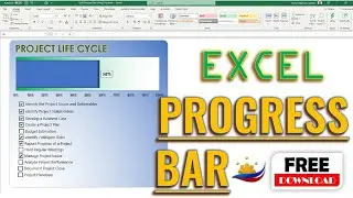 How to Create a Progress Bar in Excel (Using Checkbox)