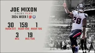 Joe Mixon Week 1 Replay: Every Run, Target, and Catch @ Indianapolis Colts