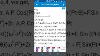 Physics FE   Forced Oscillation