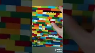лего город в стене 