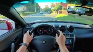 Hyundai Coupe 2.7 V6 || POV test drive