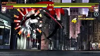 [Mugen GAME] Asuna TEA2 & Kirito TEA2 VS Hide, Guts & Leo