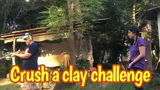 Crushaclaychallenge! father daughter challenge