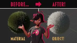 Turn MATERIAL DISPLACEMENT into an OBJECT in Blender! | Blender Tutorial