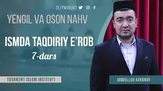 ISMDA TAQDIRIY E'ROB