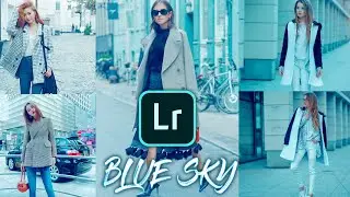 Tutorial cara edit foto di lightroom - Blue Sky mode || lightroom tutorial