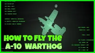 How To Fly The A-10 Jet Blackhawk Rescue Mission Operation Daybreak | A-10 Jet Gameplay BRM |