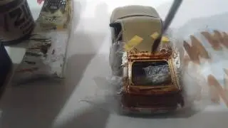 КАК СДЕЛАТЬ РЖАВЧИНУ НА МОДЕЛИ/HOW TO MAKE RUST ON SCALE CAR