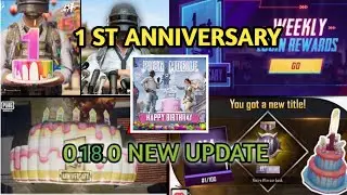 1 st anniversary,Release date, Pubg mobile lite New Update 0.18.0 | Pubg lite Anniversary Celebrate🙂