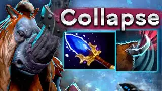 Коллапс на Магнусе, сумасшедшая игра! - Magnus 7.33 DOTA 2