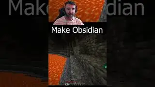Minecraft 1.20: How to Make Obsidian in Minecraft.