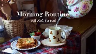 My 7am morning routine with 2 kids & a bird 🐤⏰Productive morning routine of a SAHM! Cozy vlog