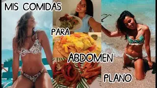 LO QUE COMO EN UN DÍA PARA BAJAR GRASA ABDOMINAL