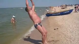 Сальто назад с места 2010