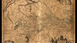 карта Украины 1648 г. Гийома де Боплана
