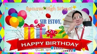 Wind Beneath My Wings:  Birthday Greetings to Sir Ernesto S. Maninang