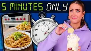 I Tested the MOST VIEWED 5 Minute Recipes on TikTok 😳 What's ACTUALLY Worth Making?