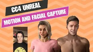 [Free Project] Import CC4 Characters into Unreal and Perform Motion and Facial Capture with Webcams