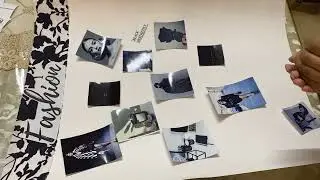 How to make mood board easy step by step Fashion board ideas