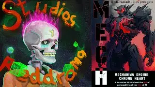 GrimDarkPodcast - Red Drama Studios. Настольная ролевая игра Mechanima Engine: Chrome Heart.