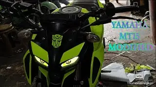 Modified YAMAHA MT15 ! MT15 WRAPPING !