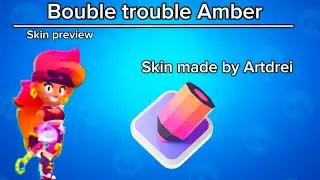 Brawl Stats | Bouble trouble Amber skin preview #brawlstars