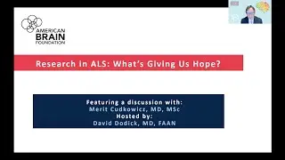 Research in ALS: What's Giving Us Hope | Webinar