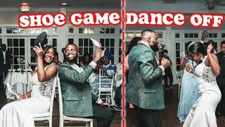 BEST SHOE GAME - WHO'S THE BETTER DANCER? | DANCE OFF EDITION *HILARIOUS* *FAMILY GOT INVOLVED!*