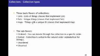 Java Tutorial 11 - Java Collections Overview