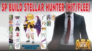 SP BUILD STELLAR HUNTER PVP BUILD (HIT AND FLEE BUILD) STAR ARROWS | ROM