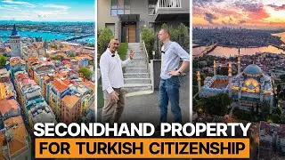 We toured 4 apartments in central Istanbul for Turkish citizenship by investment