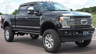 Lifted Diesel 2017 Ford F-250 Super Duty Platinum Crew Cab at Eau Claire Ford Lincoln Quick Lane