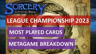 Sorcery: Contested Realm - League Championship Metagame Breakdown #sorcerytcg