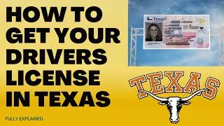 HOW TO GET TEXAS DRIVERS LICENSE! (EASY METHOD)